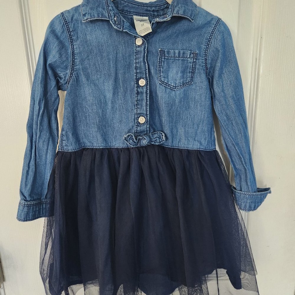 OshKosh Jean Tutu Dress 3t